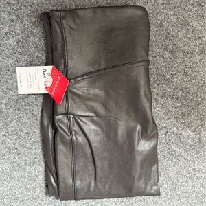 SPANX Faux Leather Leggings